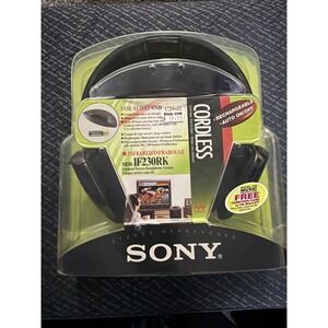 Sony MDR-IF230RK Cordless Infrared Stereo Headphones NEW SEALED Vintage Sony